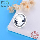 925 Silver Universe Galaxy Space Charms Bracelet Beads