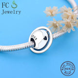925 Silver Universe Galaxy Space Charms Bracelet Beads