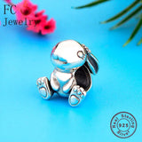 925 Silver Nini The Rabbit Bead Bracelet Charms