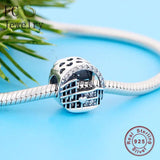 925 Silver Rome Colosseum Bead Charm Bracelet