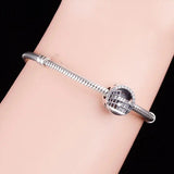 925 Silver Rome Colosseum Bead Charm Bracelet