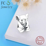925 Sterling Silver Baby Elephant Beads For Christmas Berloque