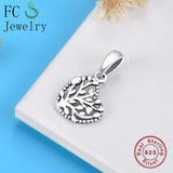 Sterling Silver Lucky Coral Tree of life Berloque Charm