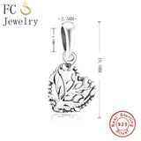 Sterling Silver Lucky Coral Tree of life Berloque Charm