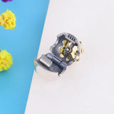 925 Sterling Silver Clover Clips Stopper Bead for Bracelet