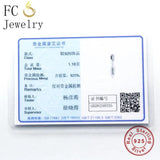 925 Sterling Silver Feather Crystal Pendant Bracelet DIY