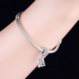 925 Silver Infinity 21 Year Old Love Charm Bracelet Making Bead Berloque