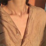 Square Zircon 925 Silver Pendant Necklace for Women