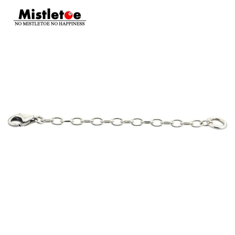 925 Silver Lobster Safety Chain for European Bracelet & Necklace