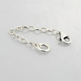 925 Silver Lobster Safety Chain for European Bracelet & Necklace