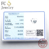 925 Silver Heart Zirconia Charm Bracelet Bead Women DIY