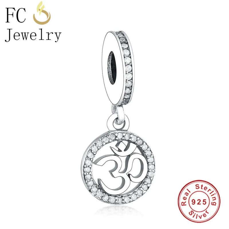 925 Sterling Silver Number 30 Zirconia Crystal Charm Bracelet Bangle