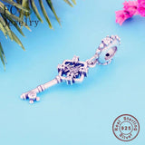 925 Silver Cattle & Mickey Charms Bracelet Beads Pendant