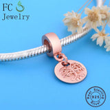 925 Silver Lucky Tree Of Life Beads for Charm Bracelet