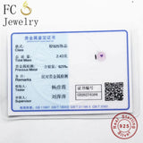 925 Sterling Silver Pink Heart Love Mom Beads Pendant for Bracelets