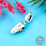 925 Silver Sports Shoe Bead for Bracelet