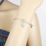 925 Silver Boy Girl Charm Bracelet Bead for Women