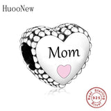 925 Sterling Silver Heart Family Charm Bracelet for Auntie Niece Goddaughter