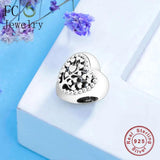 Sterling Silver Hearts Tree of Life Berloque Bracelet