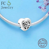 Sterling Silver Hearts Tree of Life Berloque Bracelet
