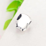 925 Silver Baby Owl Watchful Eye Bead for Charm Bracelet