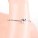 925 Silver Baby Owl Watchful Eye Bead for Charm Bracelet