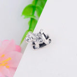 Unicorn Rocking Horse Bead Fit Pan Charm Bracelet 925 Silver