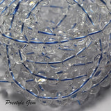 Meihan Azeztulite Crystal Quartz Beads 8mm