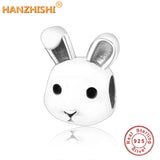 925 Silver Animal Charms Bracelet DIY Jewelry