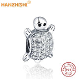 925 Silver Animal Charms Bracelet DIY Jewelry