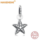 925 Sterling Silver Dangle Charms Beads for Bracelet Necklace DIY Jewelry