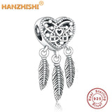 925 Sterling Silver Dangle Charms Beads for Bracelet Necklace DIY Jewelry