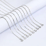 925 Sterling Silver Chain Necklace for Women