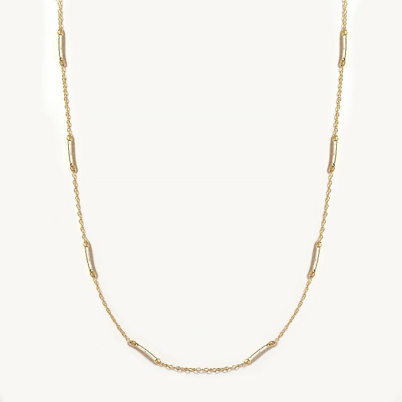 Versatile 925 Silver Necklace for Women Charming Pendant Chain
