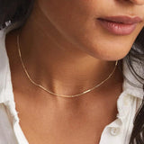 Versatile 925 Silver Necklace for Women Charming Pendant Chain