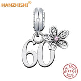925 Silver Milestone Dangle Charms for Bracelet DIY