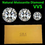 Real Moissanite Created Diamond D Lab Grown Gems Jewelry Material