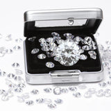 Real Moissanite Created Diamond D Lab Grown Gems Jewelry Material