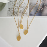 18k Birth Flower Necklaces Pendants Birthday Month Gift For Mom Sister