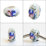 925 Sterling Silver Animal Charm Glass Beads for European Bracelet