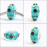 925 Sterling Silver Animal Charm Glass Beads for European Bracelet