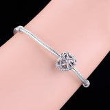 925 Silver Constellation Round Beads Charms for Bracelet Necklace