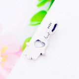 Enamel Palm Dangle Charms 925 Sterling Silver DIY Jewelry Making