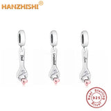 925 Silver Dad Son Grandad Wrench Dangle Charm