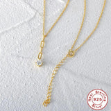 925 Silver Leaves Collarbone Necklace Choker