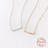 925 Silver Mama Chain Necklace - Mother's Gift