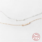 925 Silver Mama Chain Necklace - Mother's Gift