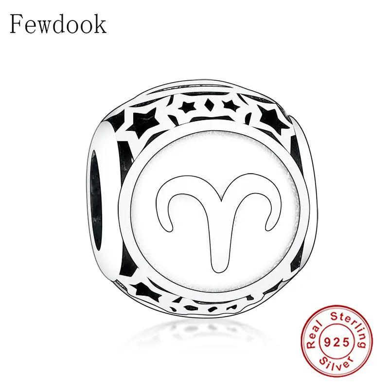 925 Silver Zodiac Scorpio Bead for Charm Bracelet Necklace