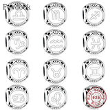 925 Silver Zodiac Scorpio Bead for Charm Bracelet Necklace