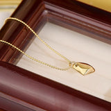French Style Vintage Rhinestone Necklace 14K Real Waterproof High Clavicle Chain